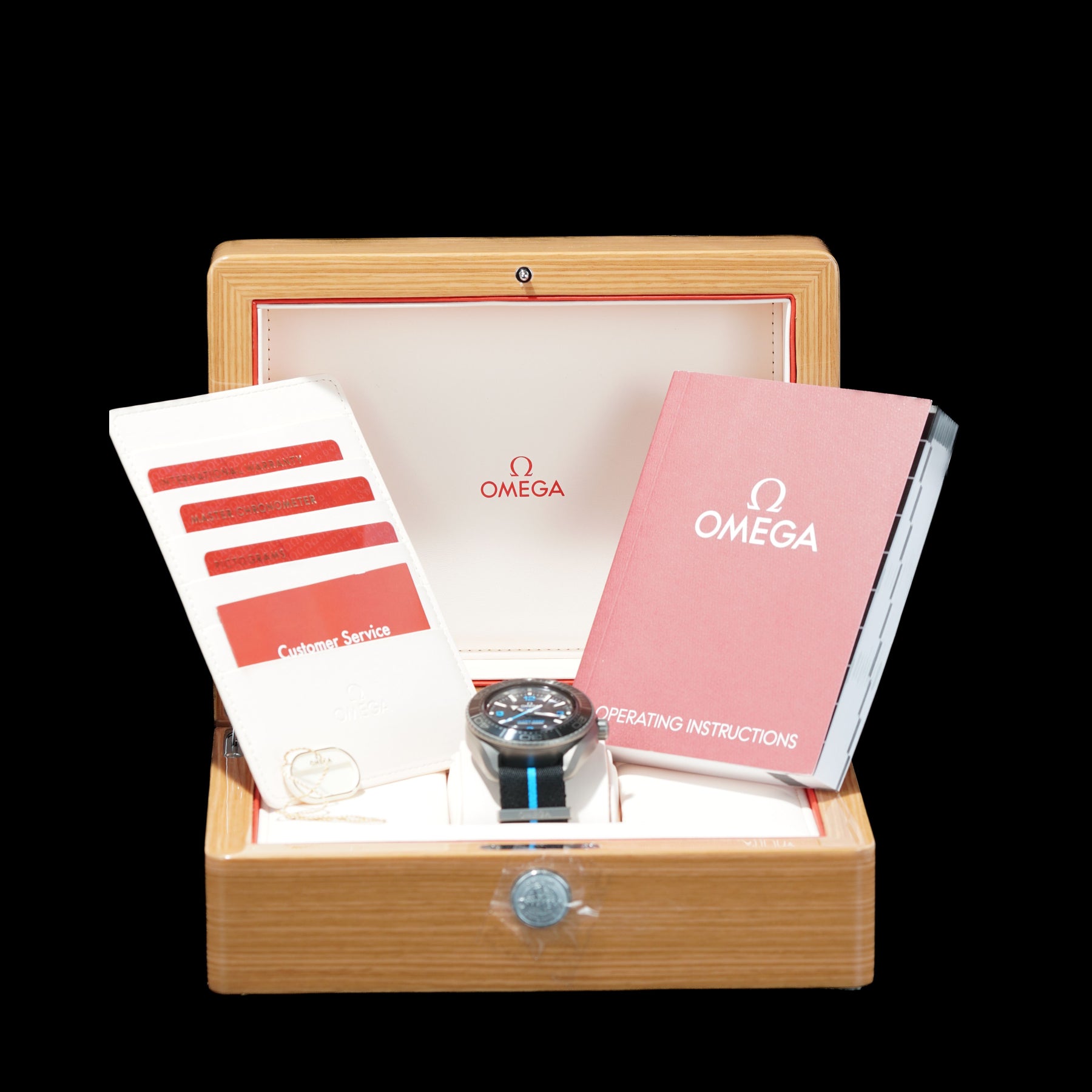 Omega 215.92.46.21.01.001 Seamaster Planet Ocean 6000m Ultra Deep Titanium on NATO Strap