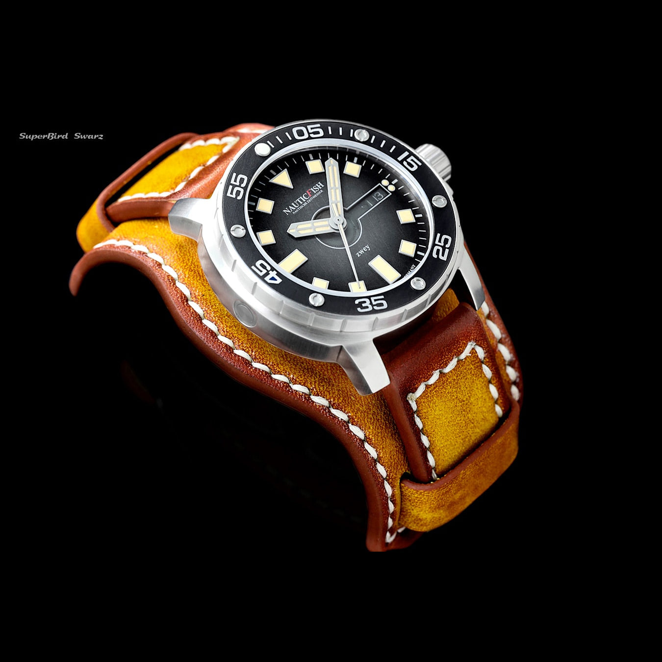 Schaumburg Watch Thûsunt Zwey Zwarz Superbird