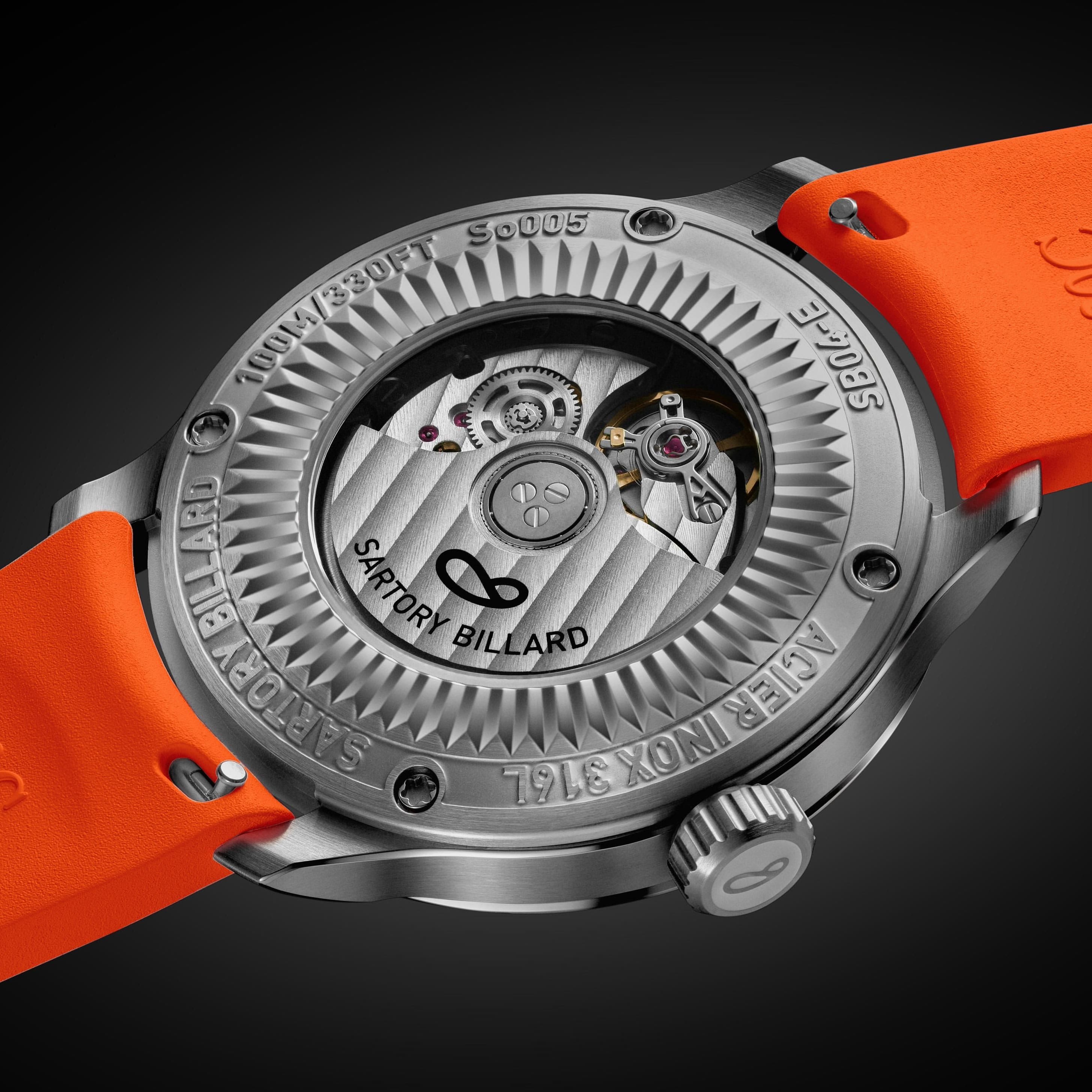 Sartory Billard SB04-E Tantalum Hand Engraved
