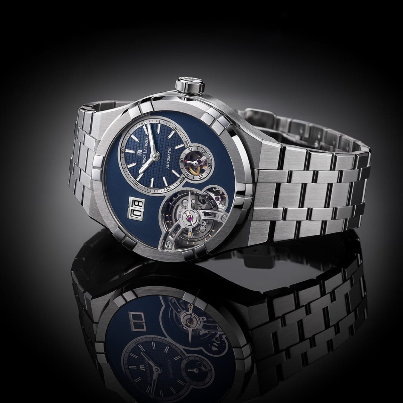 Maurice Lacroix AI6118-SS00E-430-C Aikon Master Grand Date