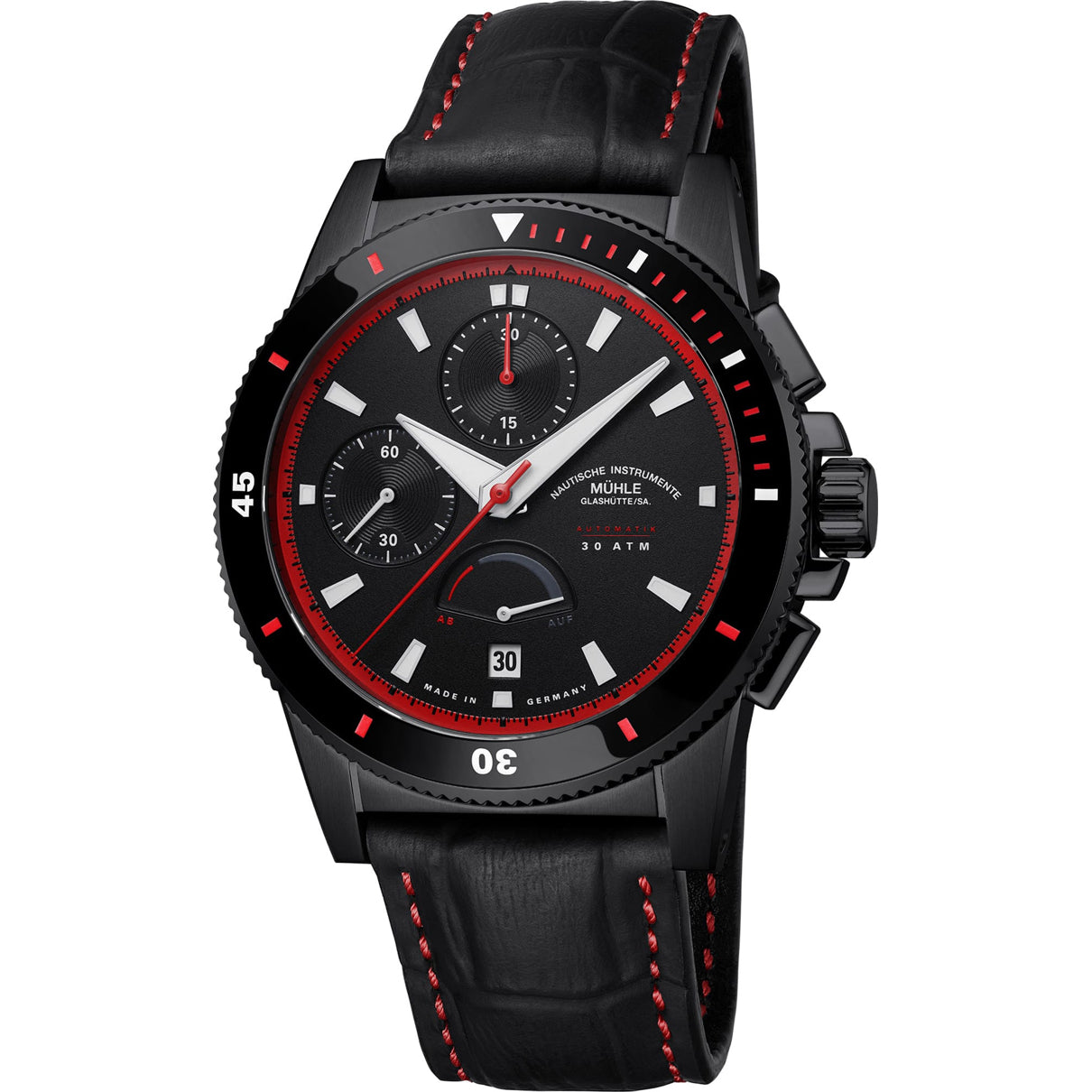 Mühle Glashütte M1-52-33-2025-LB Sportivo Power Chronograph First Edition