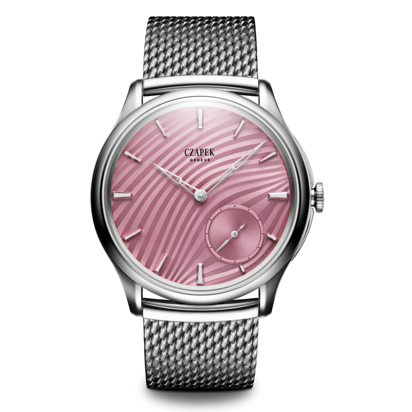 Czapek Promenade Plissé Rose
