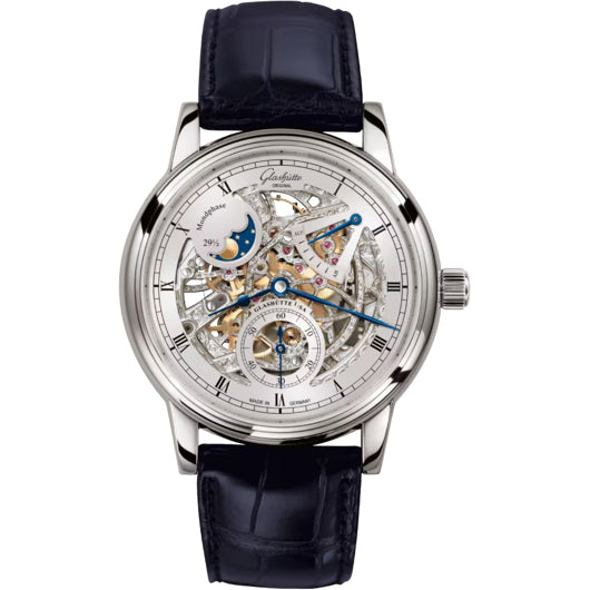 Glashütte Original 1-49-13-15-04-30 Senator Moonphase Skeleton