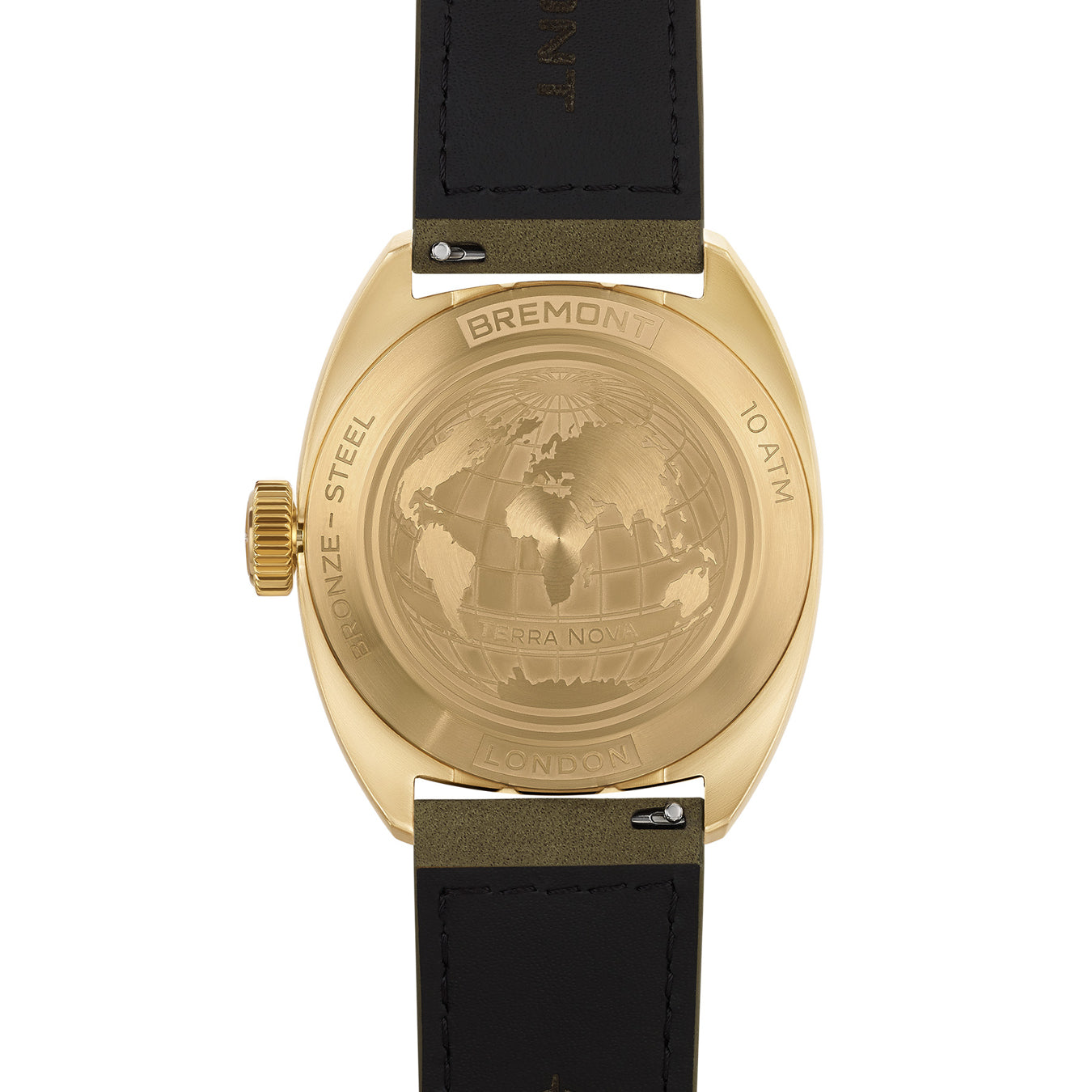Bremont TN40-DT-BZ-GN-L-S Terra Nova Bronze Green Dial on Leather Strap