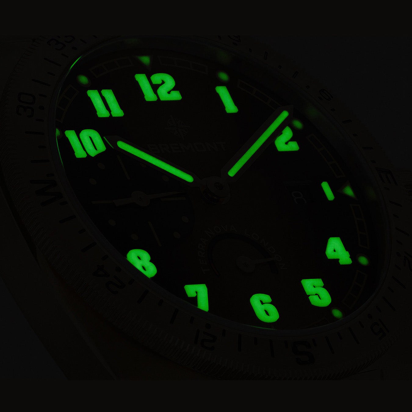 Bremont TN40-PWR-BZ-BR-B Terra Nova Bronze on Bracelet
