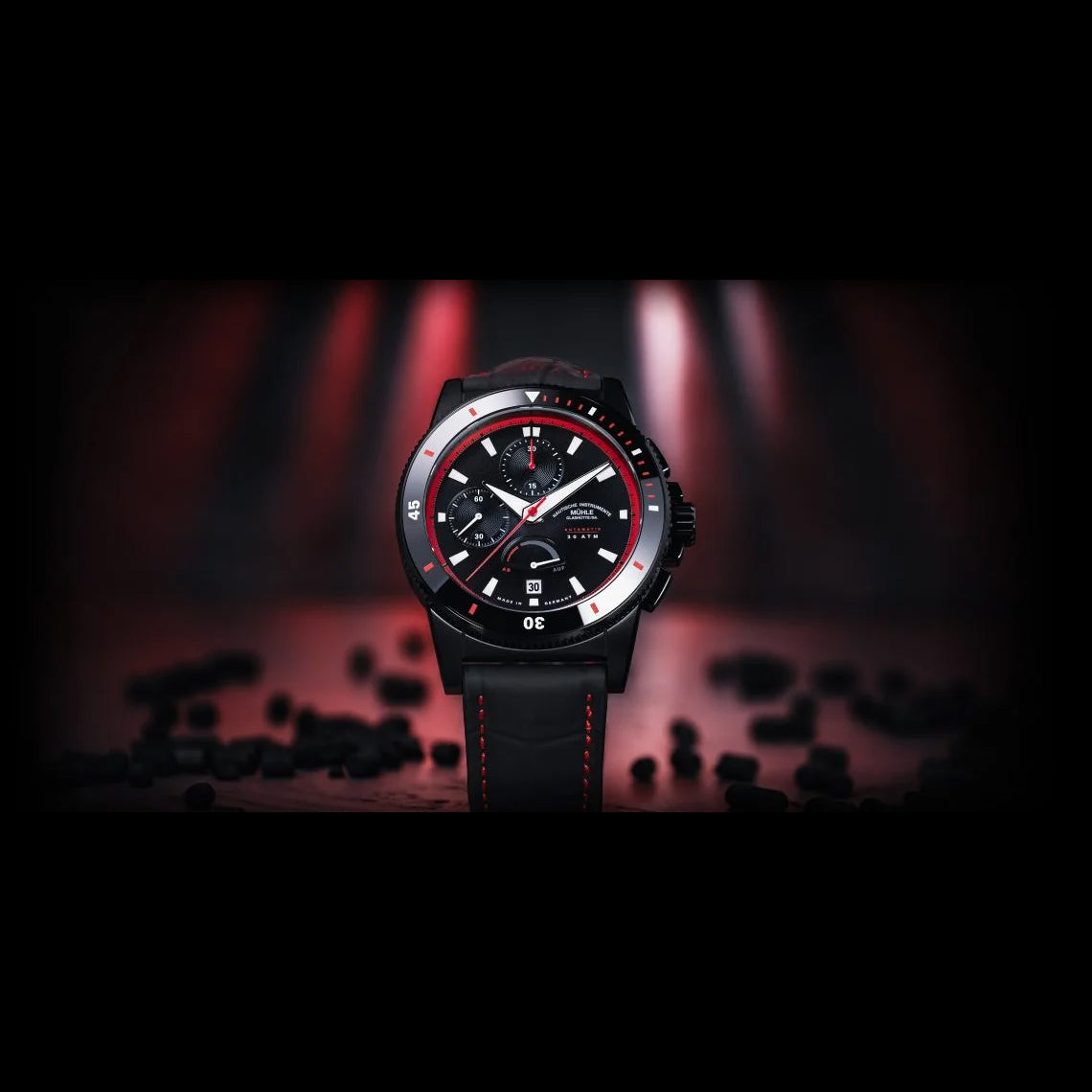 Mühle Glashütte M1-52-33-2025-LB Sportivo Power Chronograph First Edition