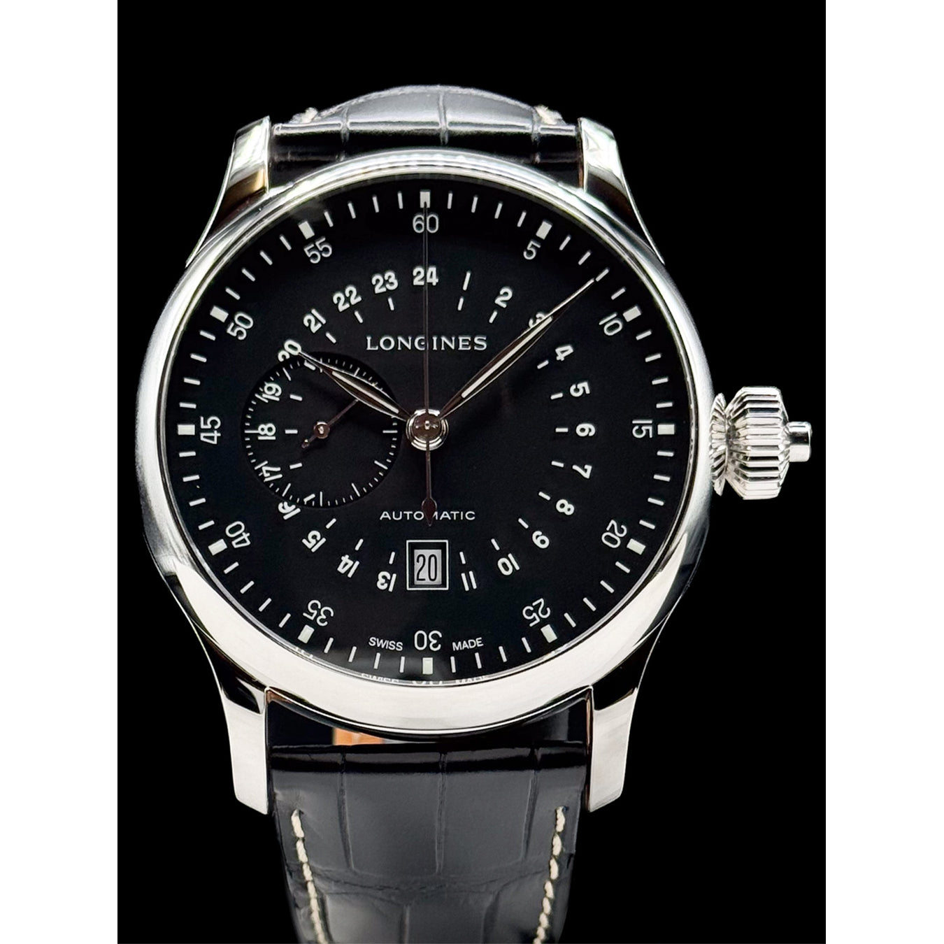 Longines L2.797.4.53.0 Twenty-Four Hours Heritage Avigation Automatic