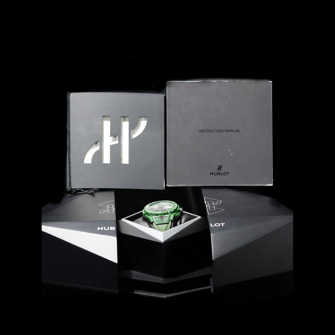 Hublot 418.GX.5207.RX.MXM22 Big Bang Sang Bleu Green Ceramic