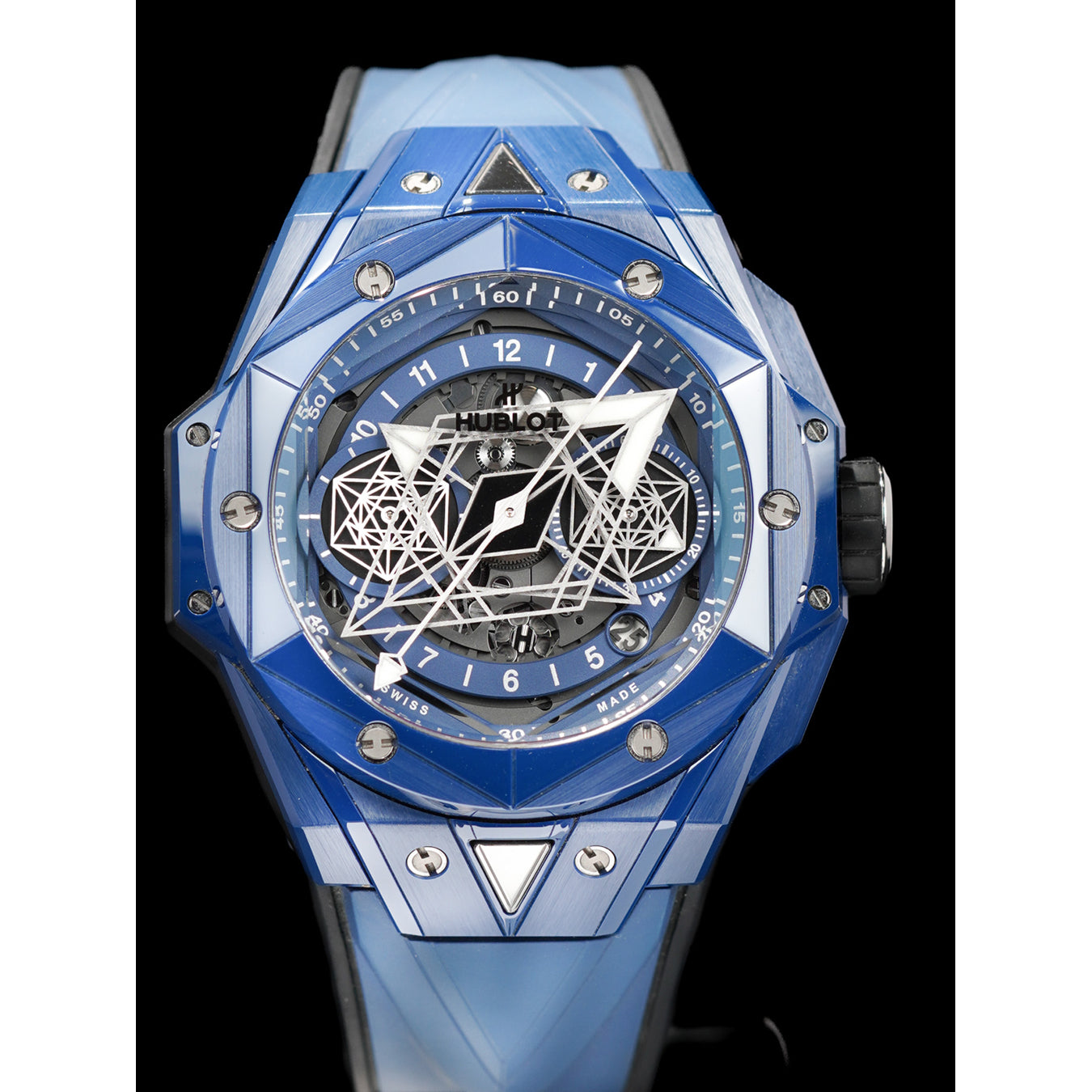 Hublot 418.EX.5107.RX.MXM21 Big Bang Sang Bleu II Blue Ceramic