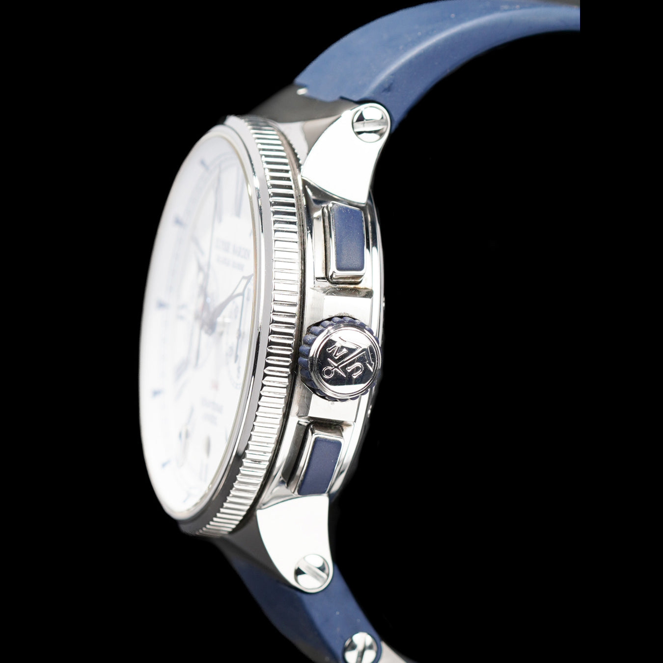 Ulysse Nardin 1533-150/E0 Marine Chronograph Annual Calendar White Dial 43mm