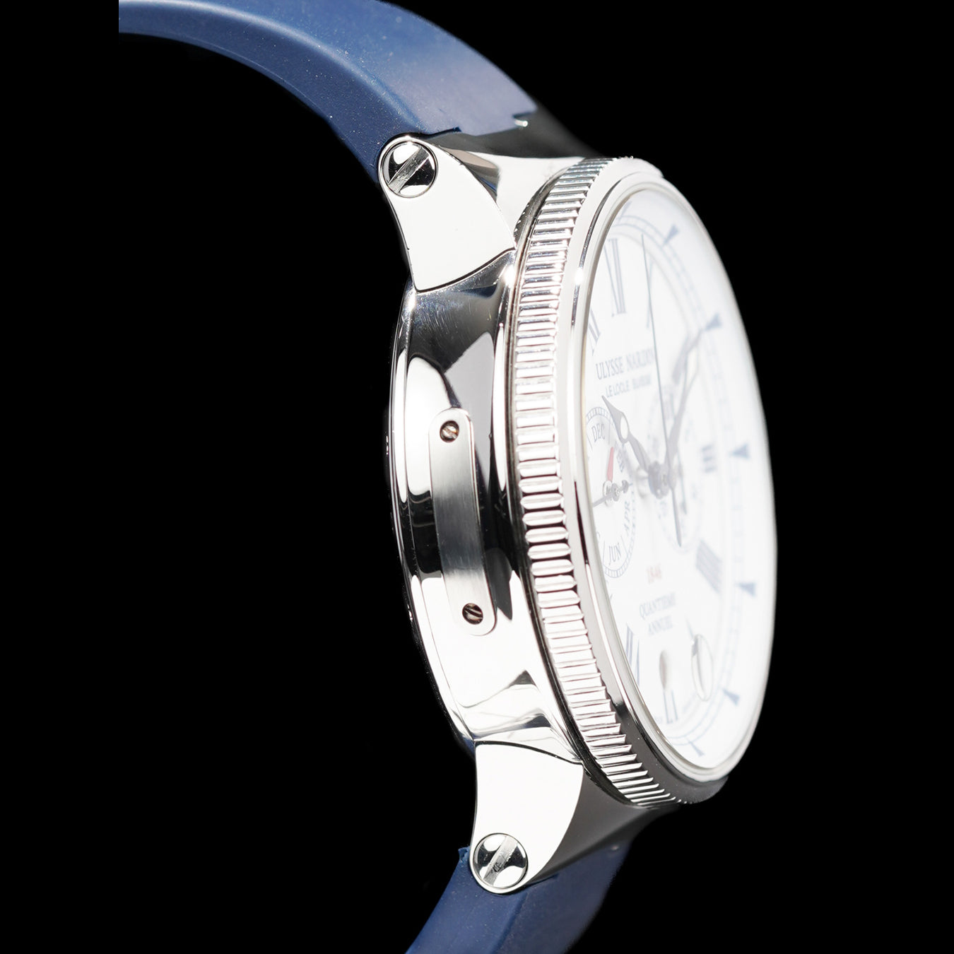 Ulysse Nardin 1533-150/E0 Marine Chronograph Annual Calendar White Dial 43mm