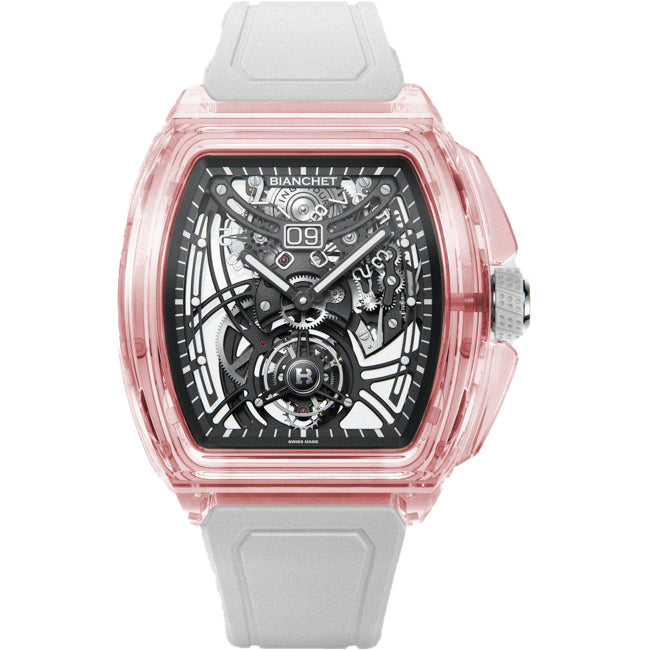 Bianchet SPWFTGD4 Flying Tourbillon Sapphire Pink Grande Date