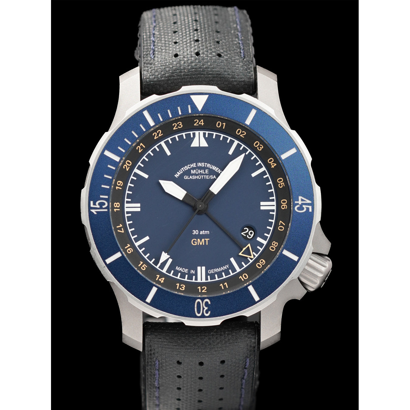 Mühle Glashütte M1-28-62-KB Seebataillon GMT