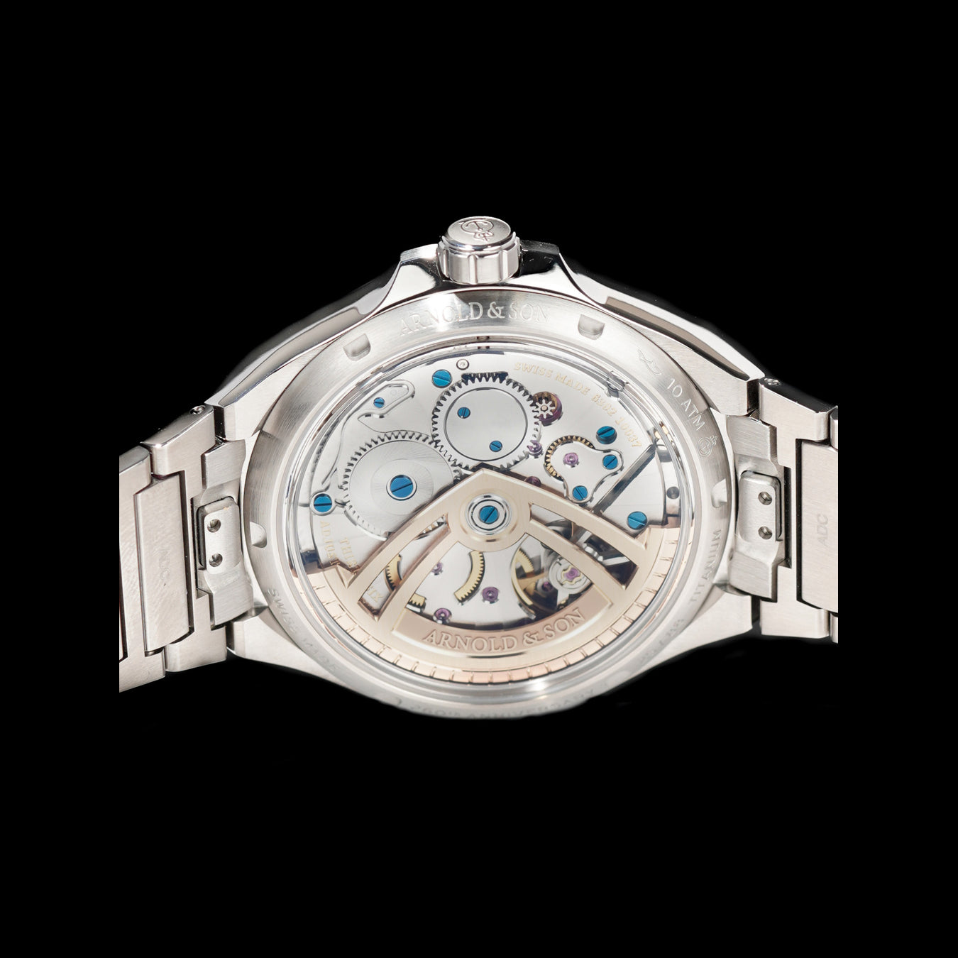 Arnold and Son 1LTAT.J01A Longitude Titanium Kingsand Gold 42.5mm