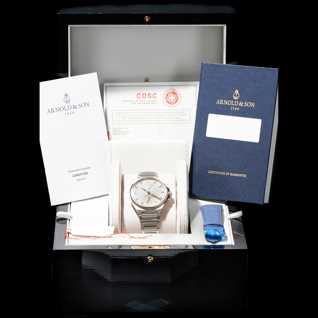 Arnold and Son 1LTAT.J01A Longitude Titanium Kingsand Gold 42.5mm