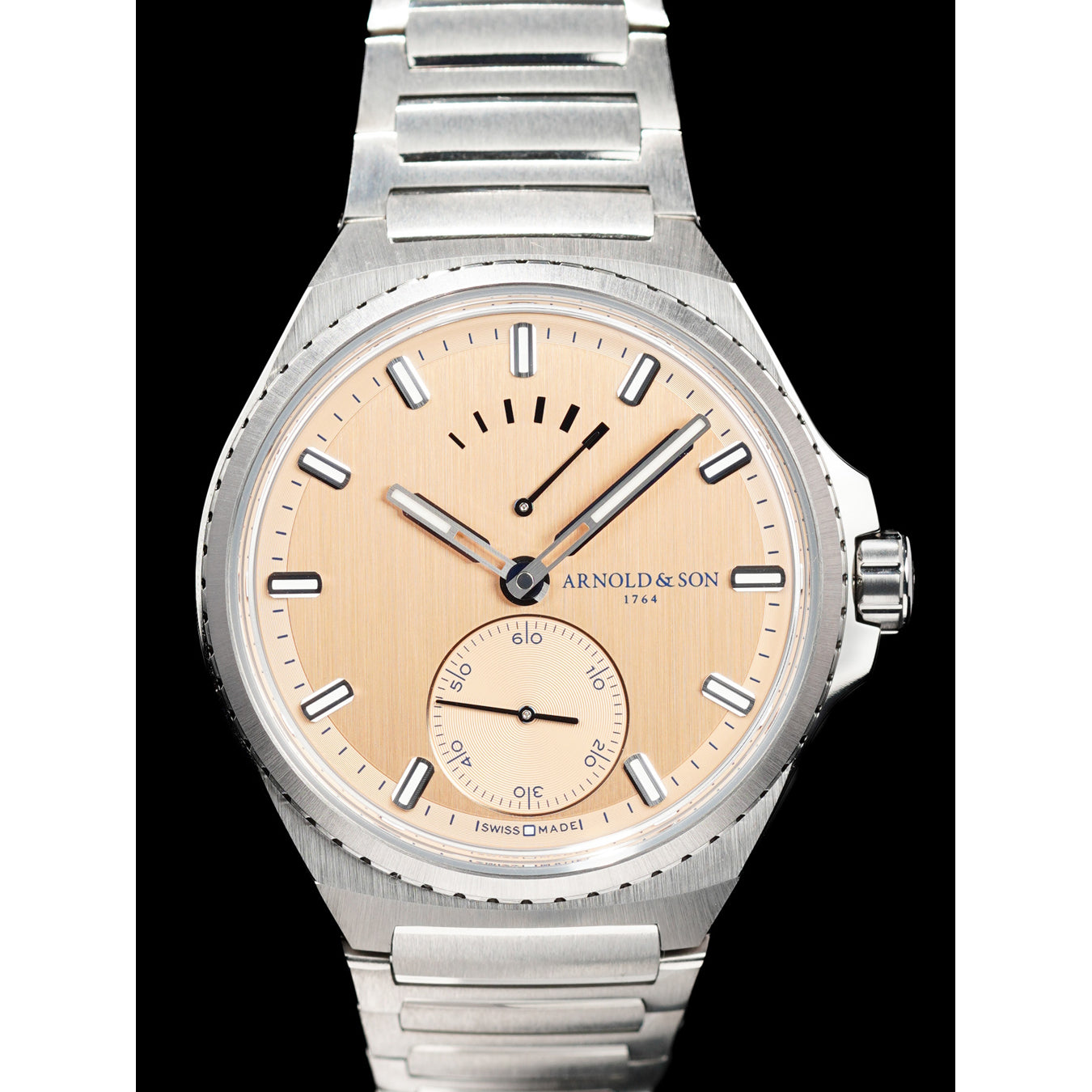 Arnold and Son 1LTAT.J01A Longitude Titanium Kingsand Gold 42.5mm
