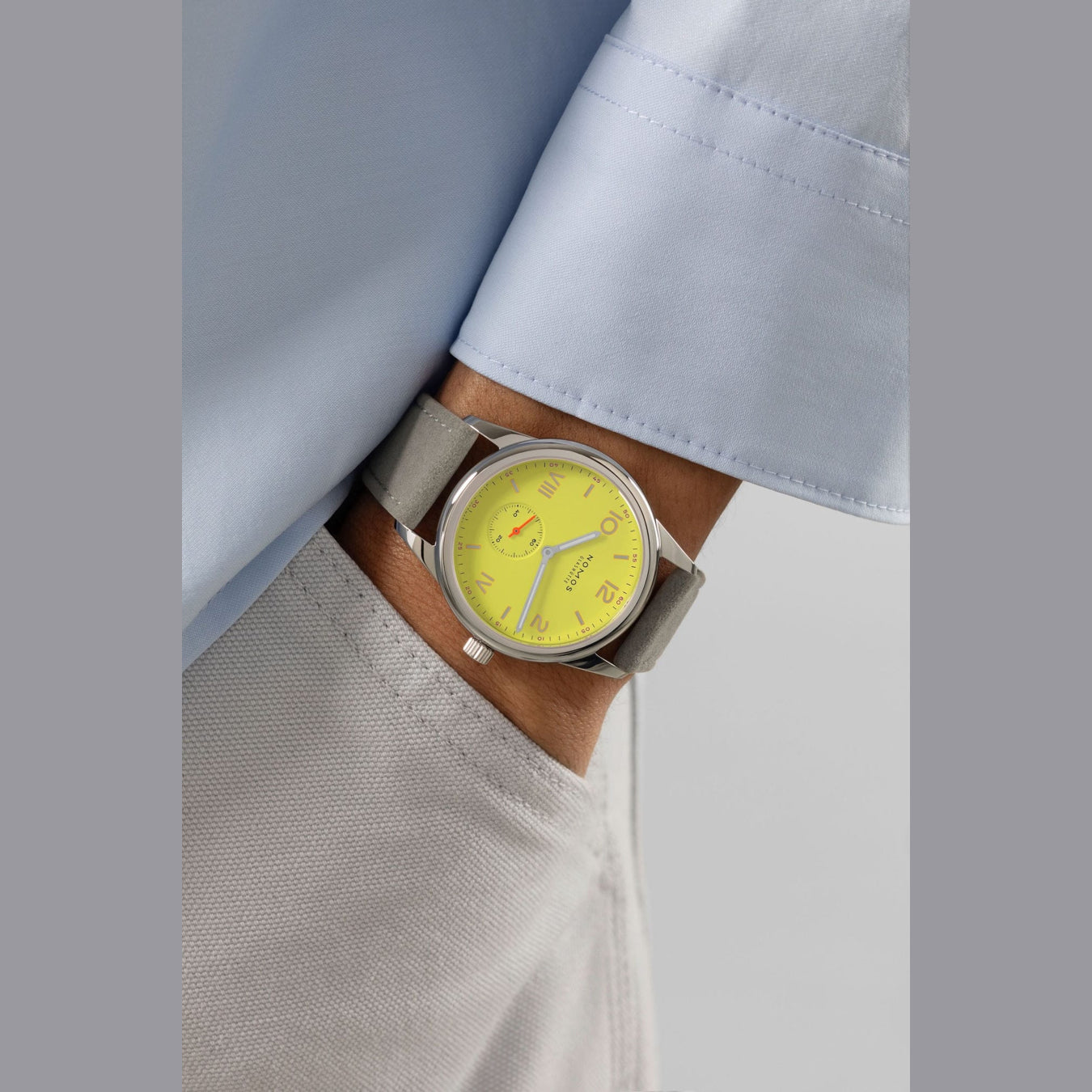NOMOS Glashütte Club Campus Starlight 38Mm Solid Caseback