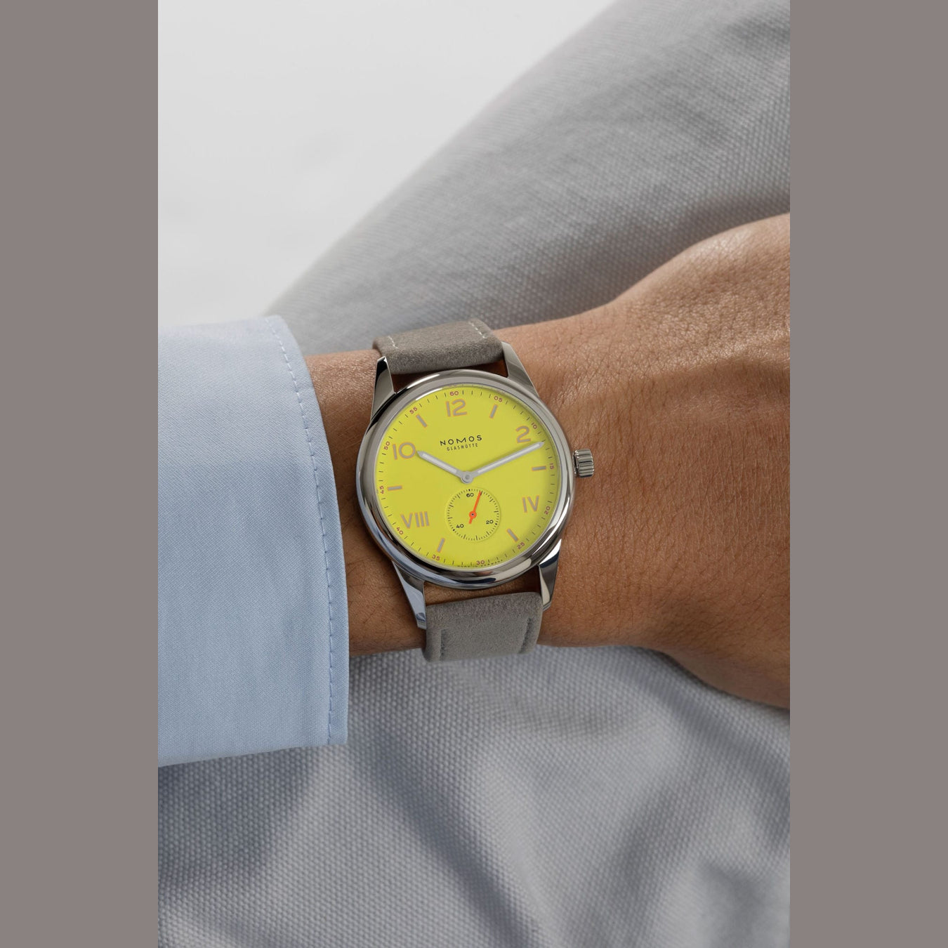 NOMOS Glashütte Club Campus Starlight 38Mm Exhibition Caseback