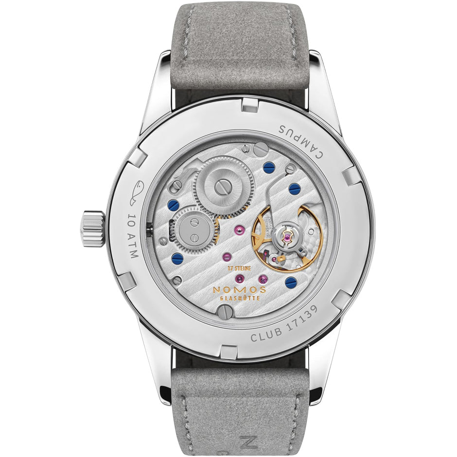 NOMOS Glashütte Club Campus Starlight 38Mm Exhibition Caseback