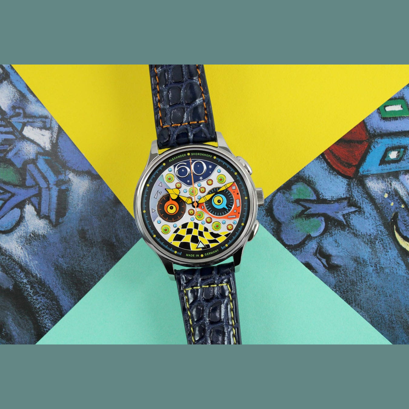 Alexander Shorokhoff As.lcd-Crs03-A Crazy Eyes Chronograph