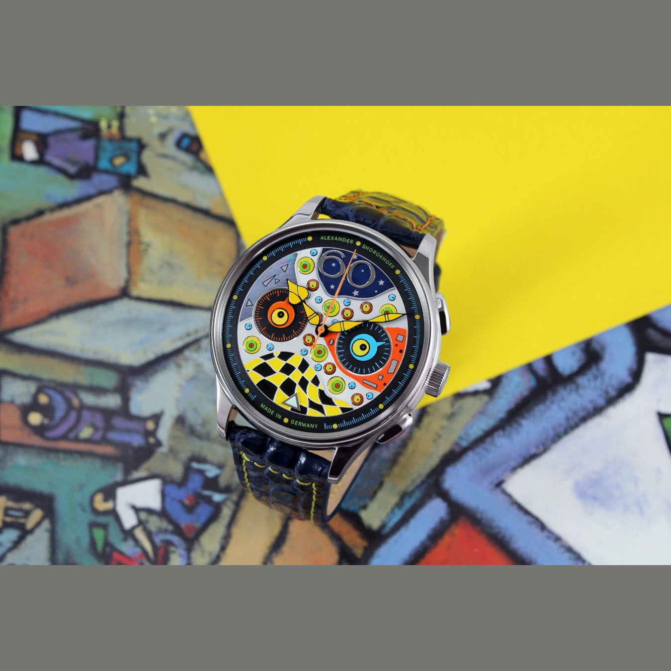 Alexander Shorokhoff AS.LCD-CRS03-A Crazy Eyes Chronograph