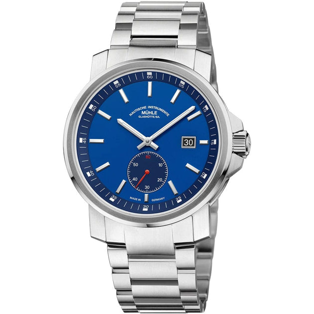Mühle Glashütte M1-25-82-MB 29ER Big Small Second On Bracelet