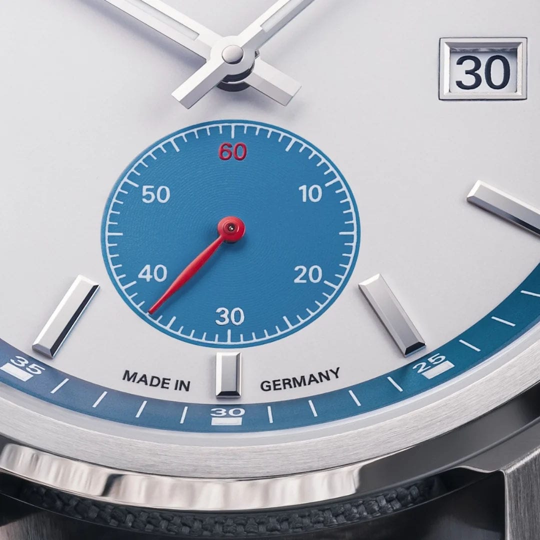 Mühle Glashütte M1-25-87-MB 29ER Big Small Second On Bracelet