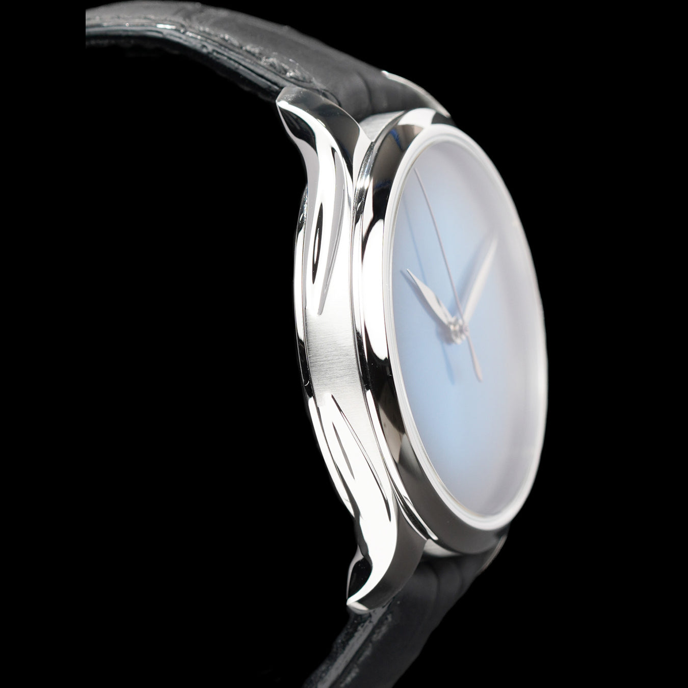 H. Moser & Cie. 1200-1218 Endeavour Centre Seconds Concept Steel Funky Blue