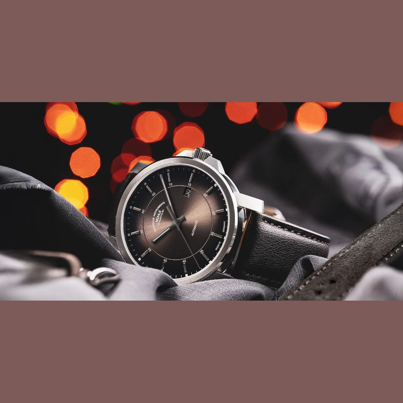 Mühle Glashütte M1-25-78-300-VLB 29ER Casual Velvety Brown