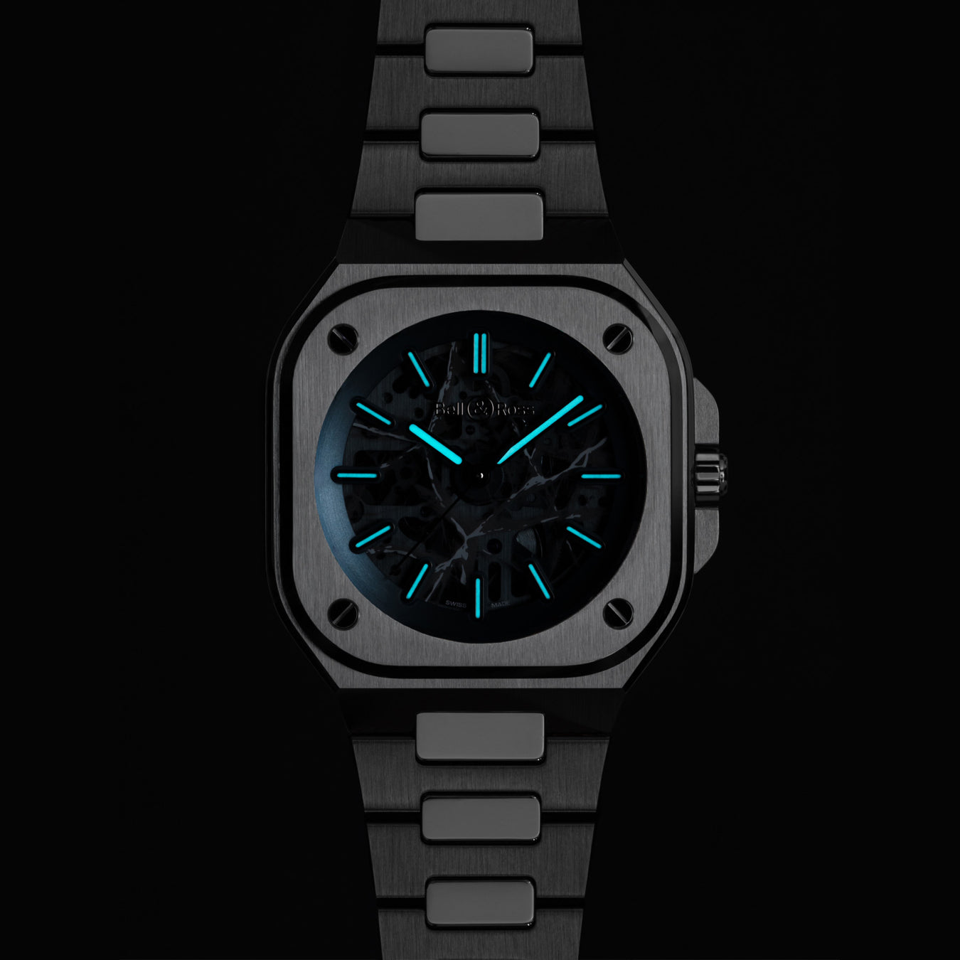 Bell & Ross BR05A-AB-SKST/SST Skeleton Arctic Blue Limited Edition