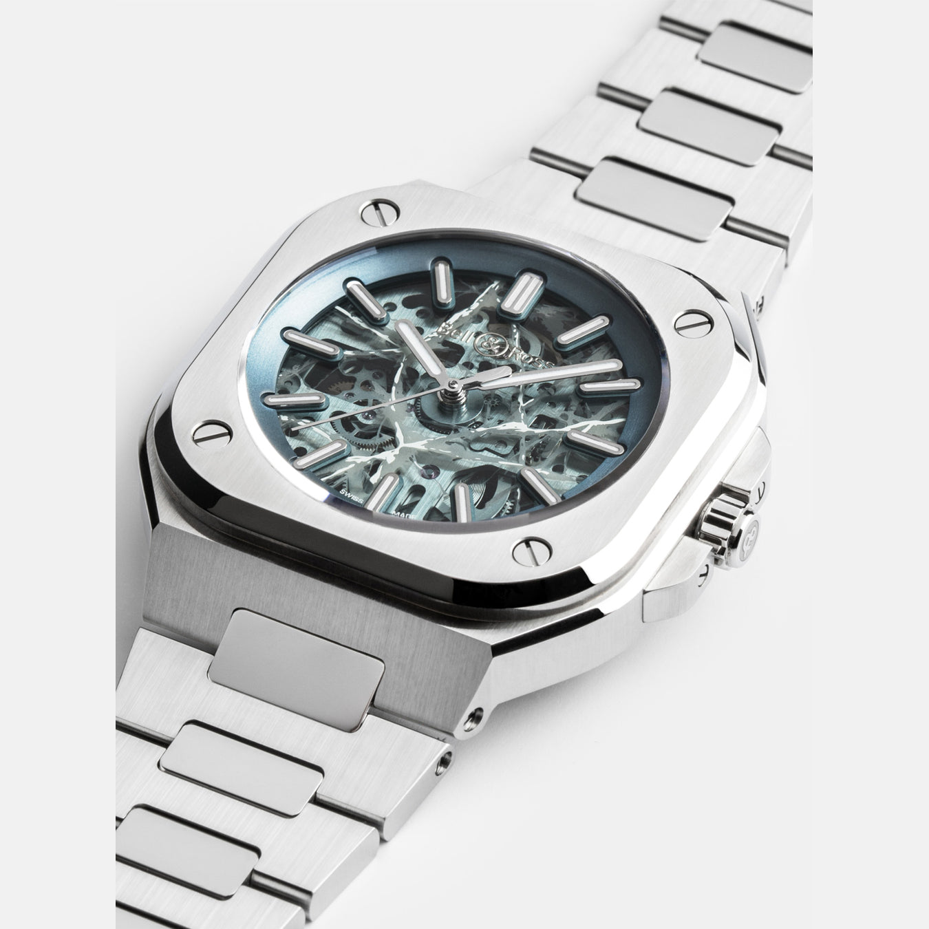 Bell & Ross BR05A-AB-SKST/SST Skeleton Arctic Blue Limited Edition