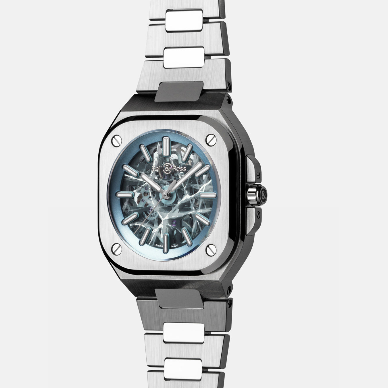 Bell & Ross BR05A-AB-SKST/SST Skeleton Arctic Blue Limited Edition