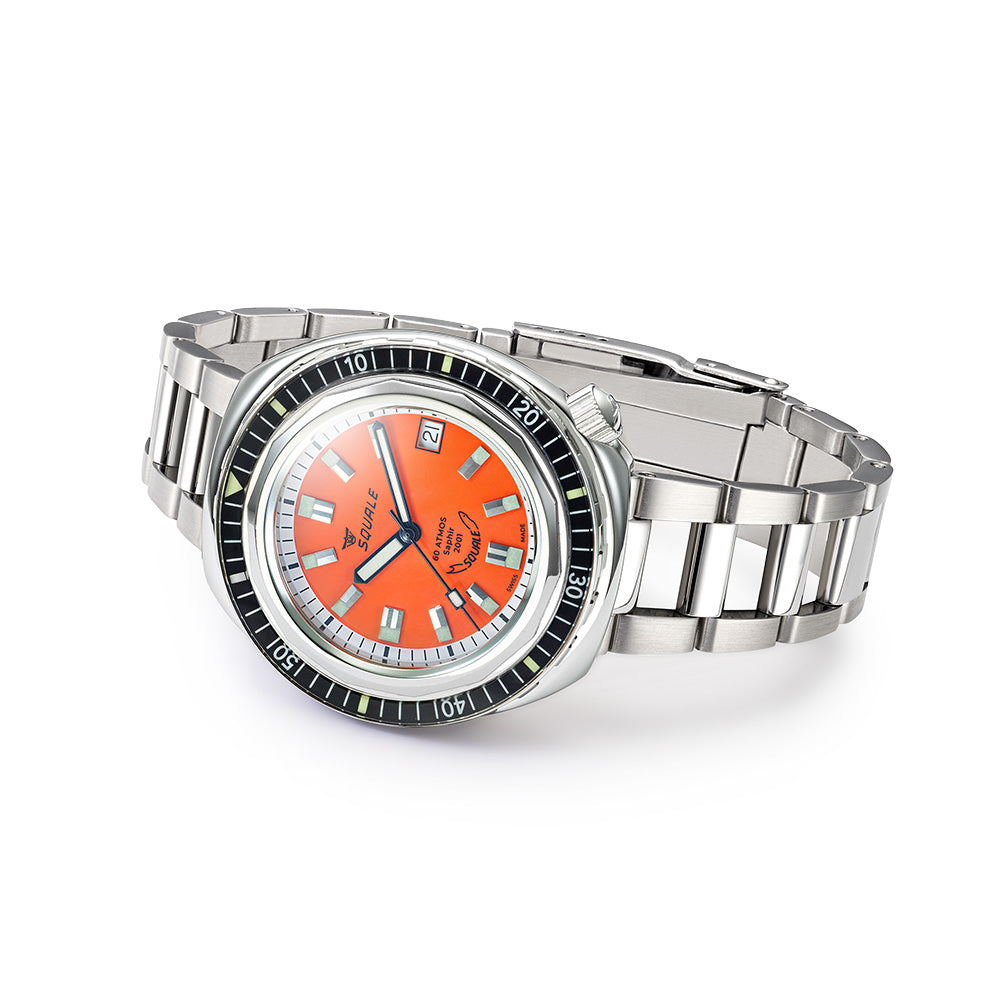 Squale 2001BKOR.AC Reverse Orange
