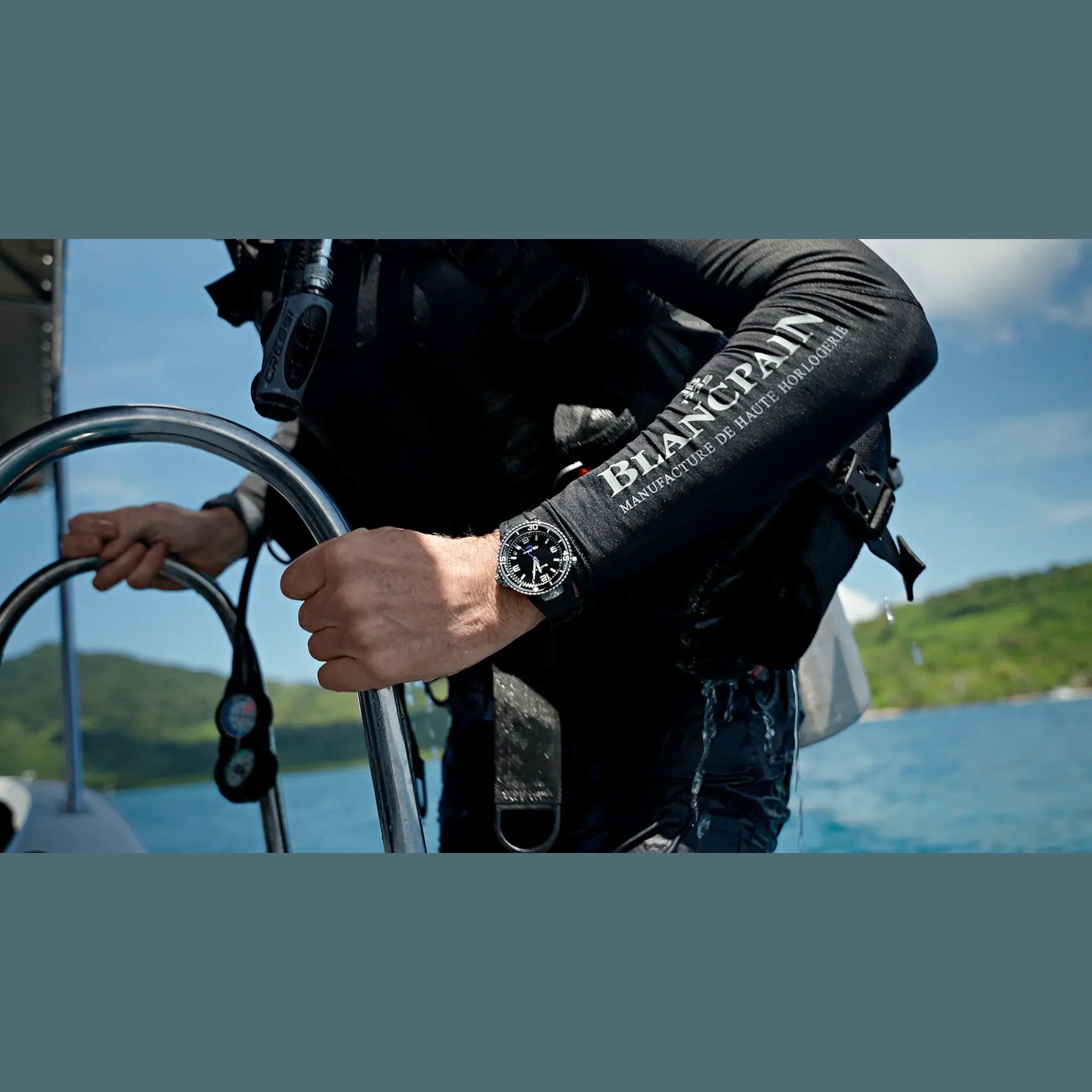 Blancpain 5029A 12B30 64A Fifty Fathoms Tech - Ocean Commitment IV