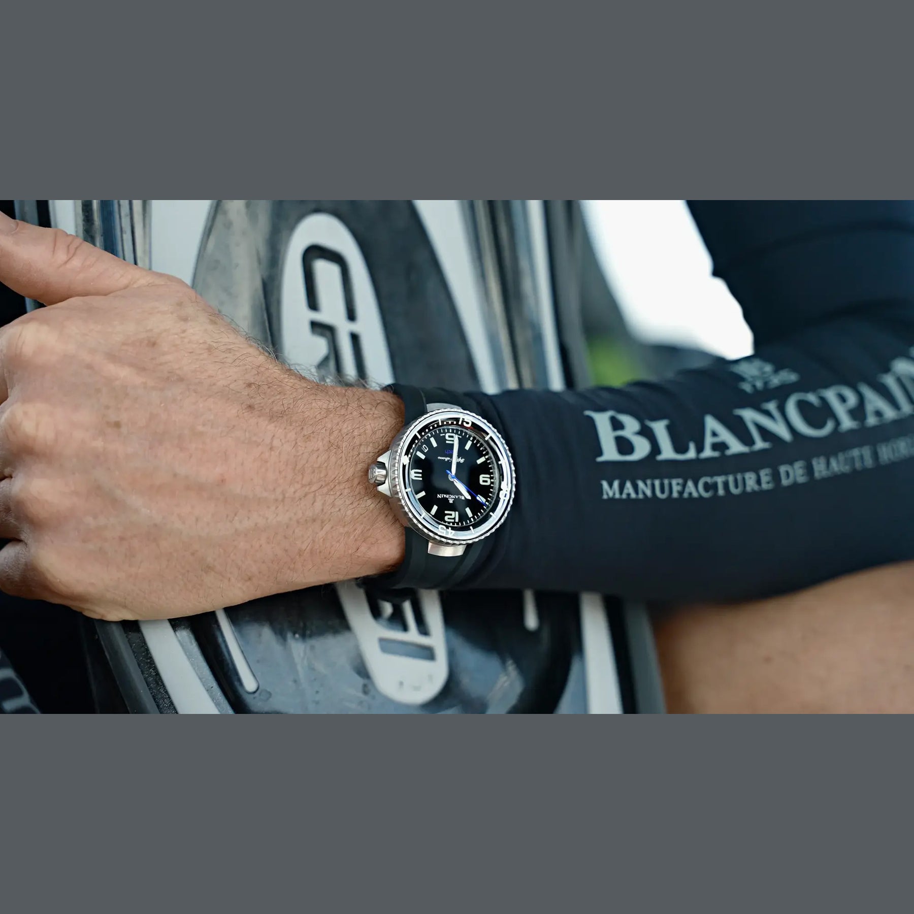 Blancpain 5029A 12B30 64A Fifty Fathoms Tech - Ocean Commitment IV