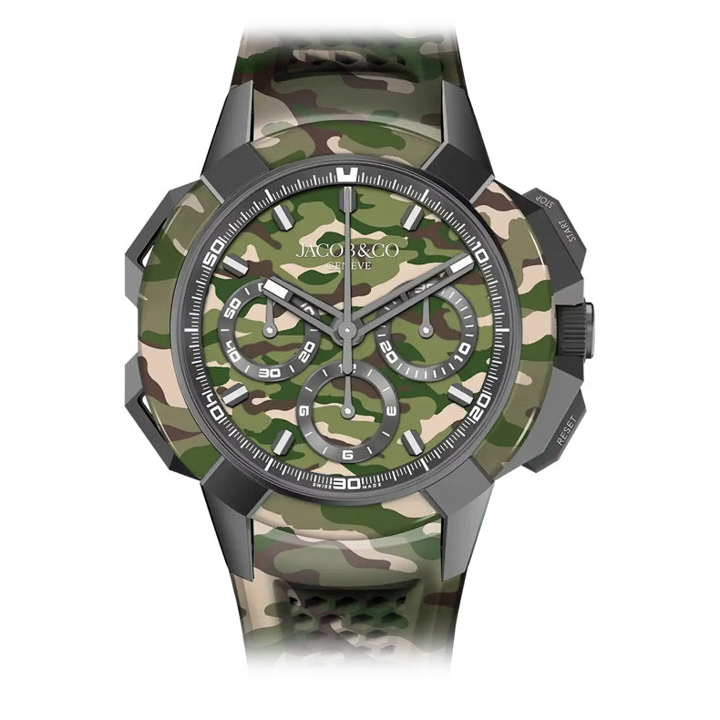 Jacob & Co. EC440.20.AB.AA.A Epic X Chrono 44mm Tri-Compax
