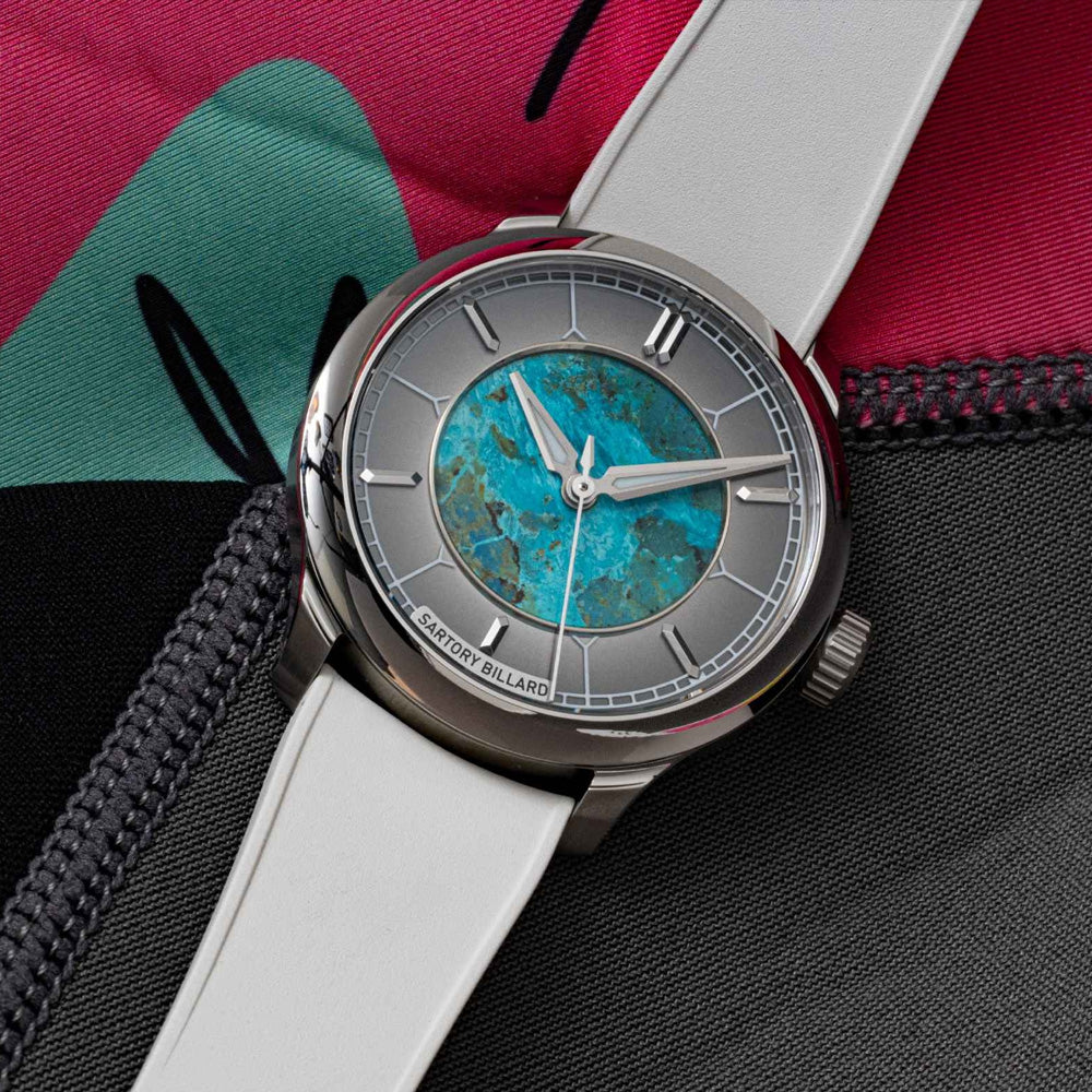 Sartory Billard SB04-E Chrysocolla Platinum