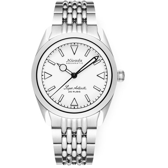 Nivada Grenchen 32065A04 Super Antarctic White Beads Of Rice