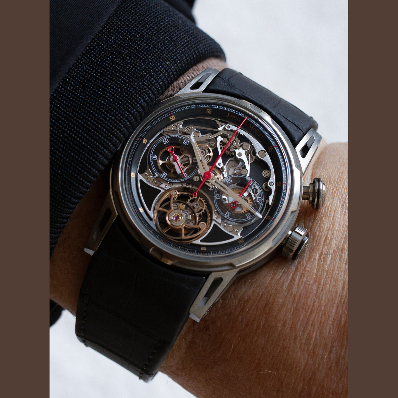 Louis Moinet LM-114.20.50 Impulsion Titanium Onyx Limited Edition