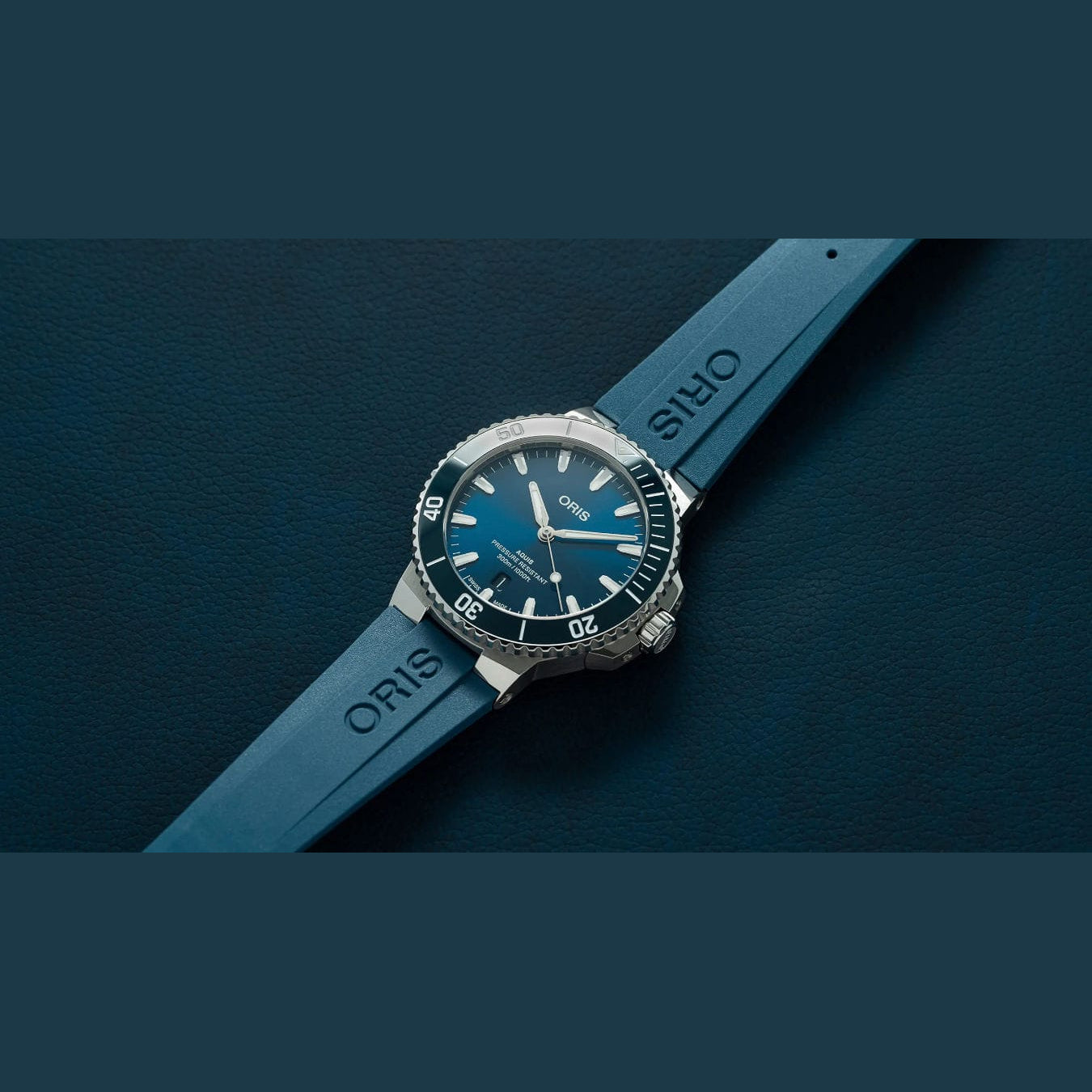 Oris 01 733 7787 4135-07 4 22 35Fc Aquis Date