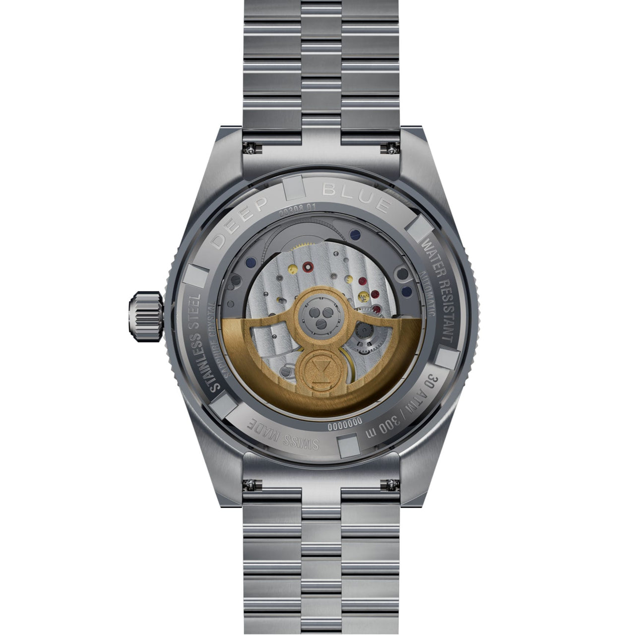 Favre Leuba 00.20308.101.02.200 Deep Raider Renaissance Blue Dial on Bracelet