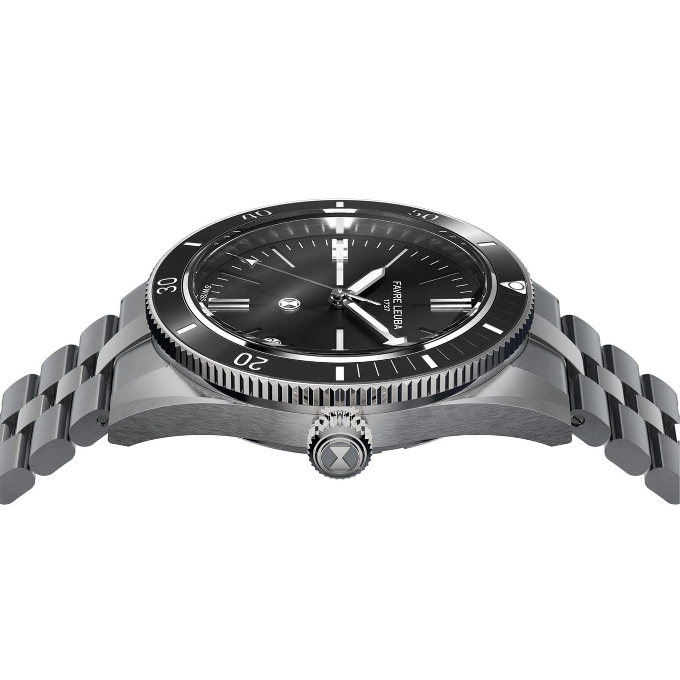 Favre Leuba 00.20308.101.06.200 Deep Raider Renaissance Grey Dial on Bracelet