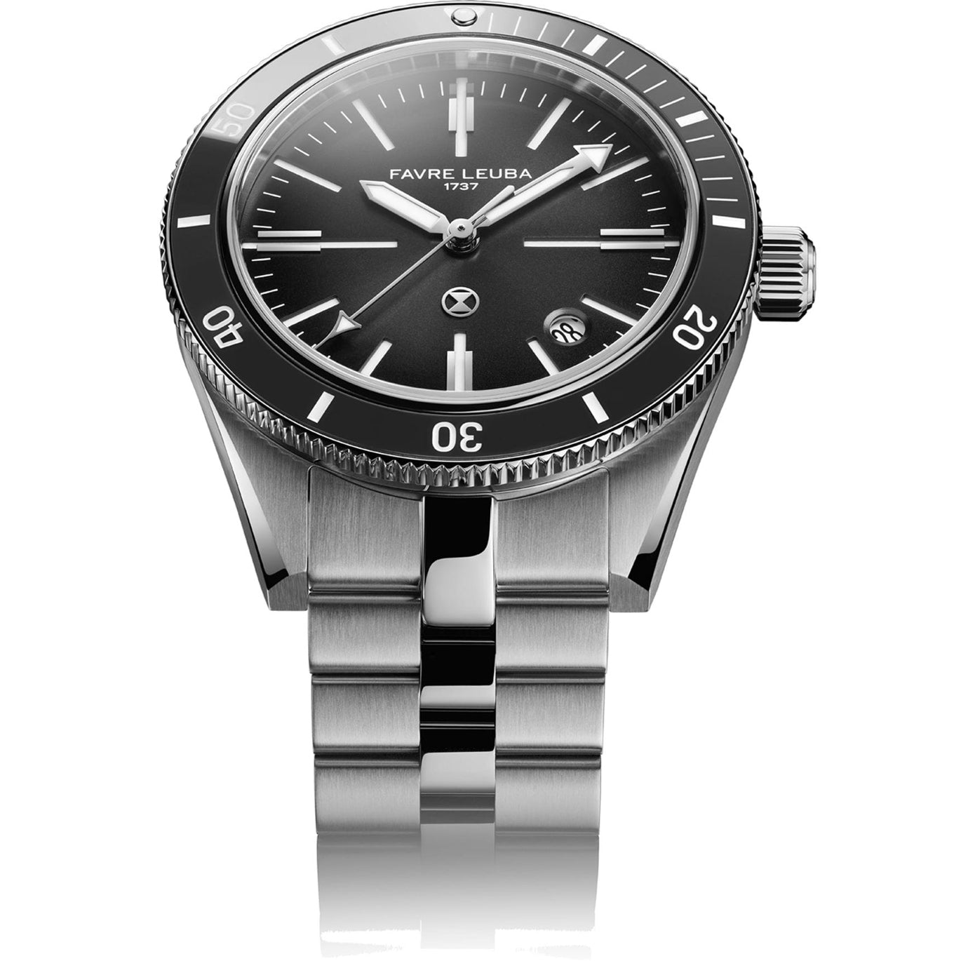 Favre Leuba 00.20308.101.06.200 Deep Raider Renaissance Grey Dial on Bracelet