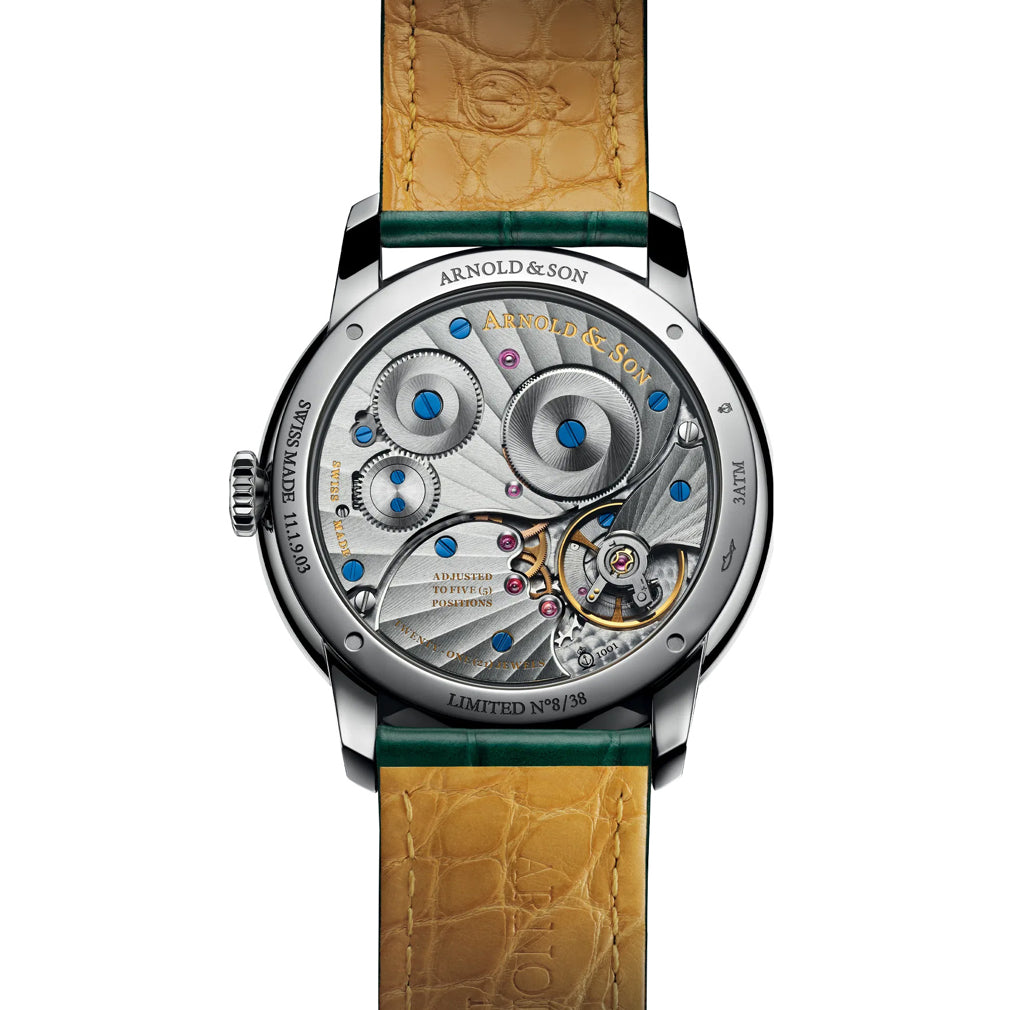 Arnold & Son 1LCDS.Z01A.C287S HM Steel Amber Limited Edition