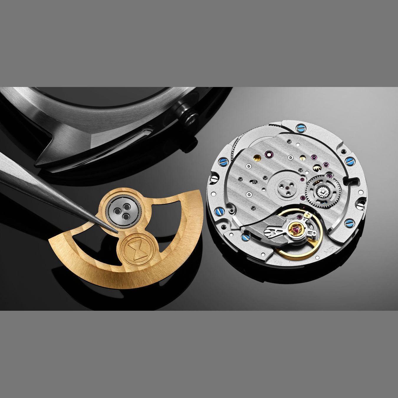 Favre Leuba 00.20102.102.01.200 Chief Date Black Dial on Bracelet