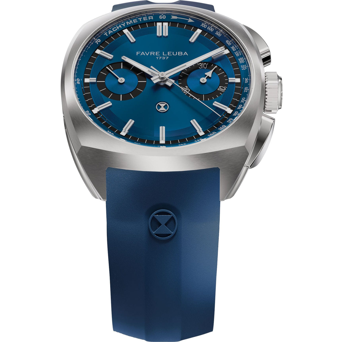 Favre Leuba 00.20101.113.02.302 Chief Chronograph Blue Dial on Strap
