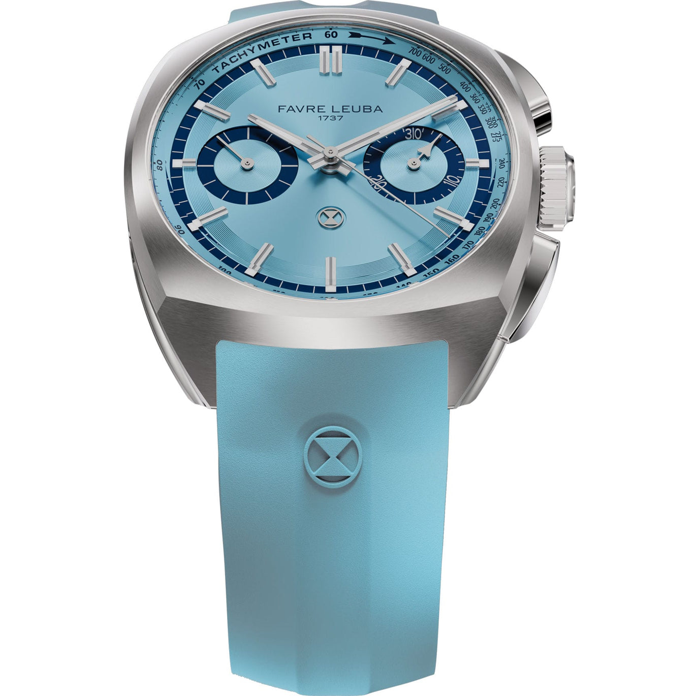 Favre Leuba 00.20101.113.04.304 Chief Chronograph Blue Dial on Strap
