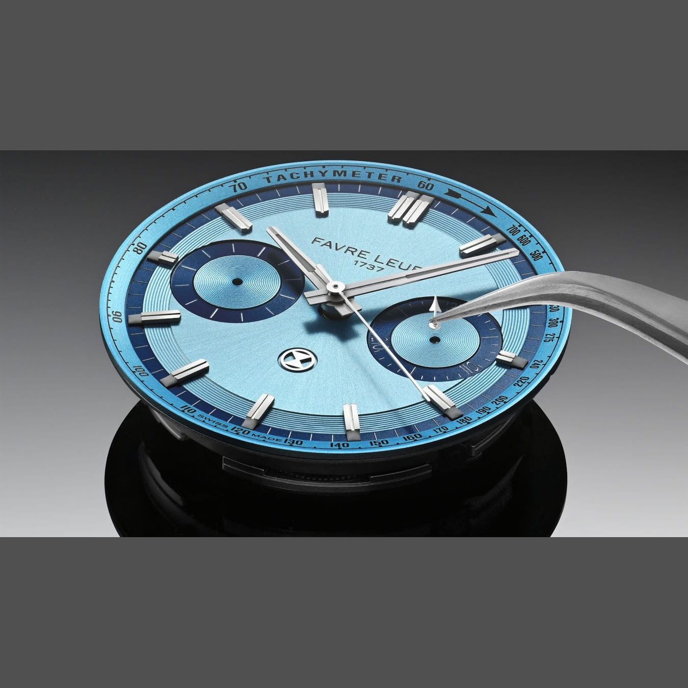 Favre Leuba 00.20101.113.04.304 Chief Chronograph Blue Dial on Strap