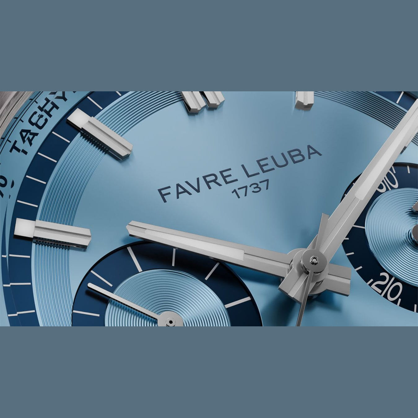 Favre Leuba 00.20101.113.04.304 Chief Chronograph Blue Dial on Strap