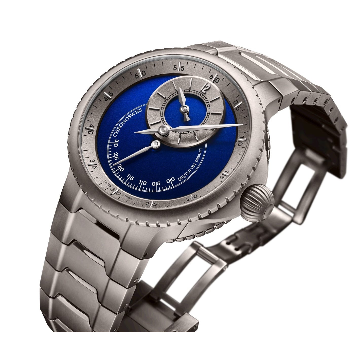 Chronoswiss CH-6823T-BLSI Pulse One Blue